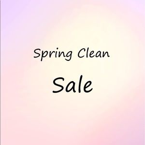 Spring Clean Sale !!! 🎉🥳🎉🎈🎊